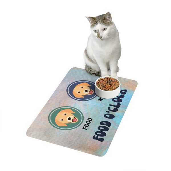 Food O'Clock Dog Food Mat