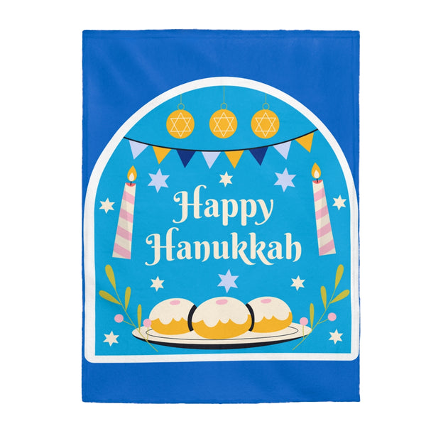 Happy Hannukkah Blanket