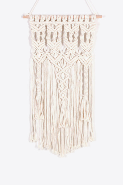 Macrame Bohemian Hand Woven Fringe Wall Hanging