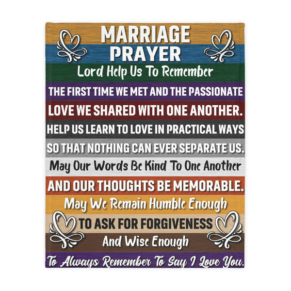 Marriage Prayer Blanket