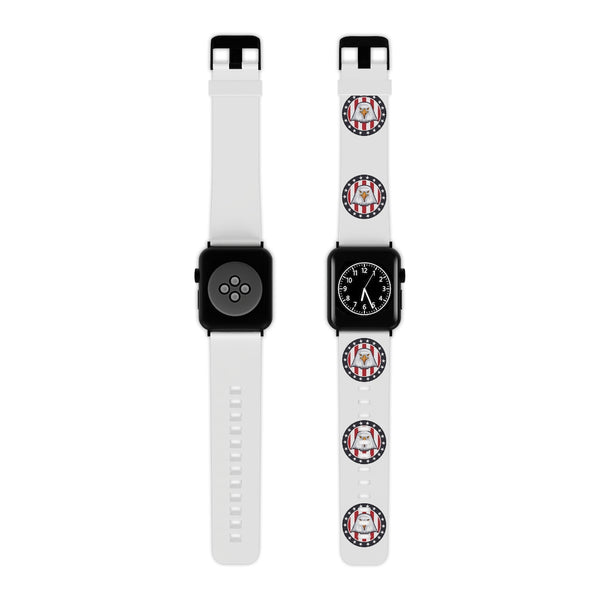 Eagle w/ USA Flag Watch Band for Apple Watch