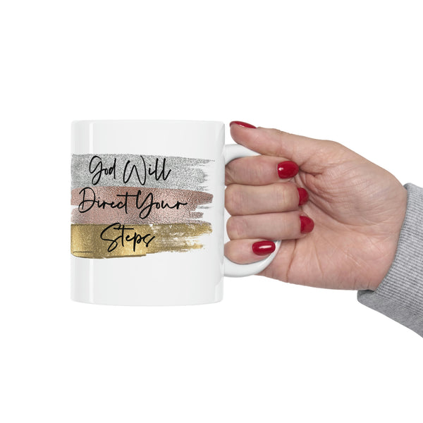 God Will Direct Your Steps Mug