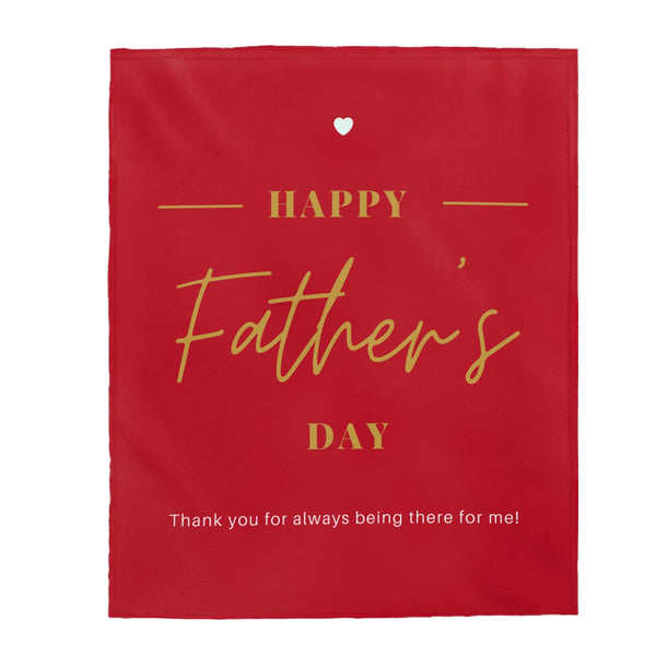 Happy Father's Day Blanket