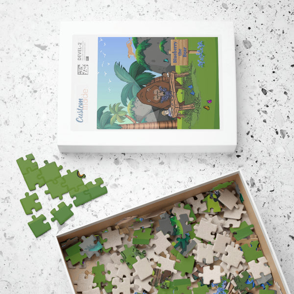 Blueberry The Bear Puzzle (110, 252, 500-piece)