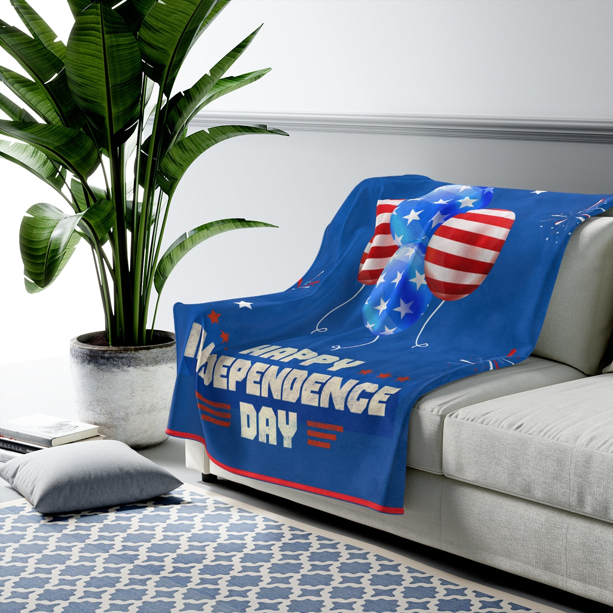 Happy Independence Day Blanket