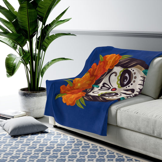 Dia De Los Muertos Blanket