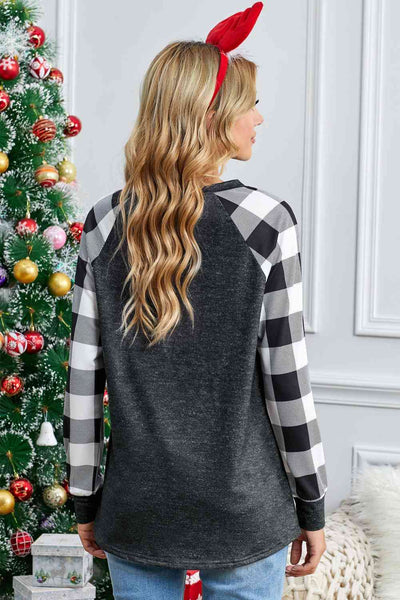 LOVE Graphic Long Sleeve Top