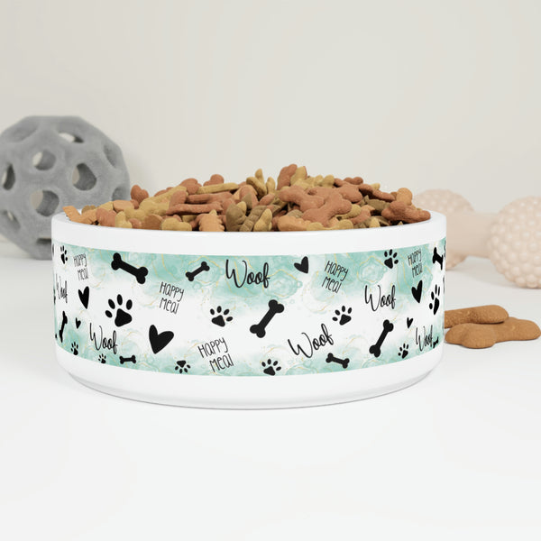 Woof & Bones Dog Food or Water Bowl