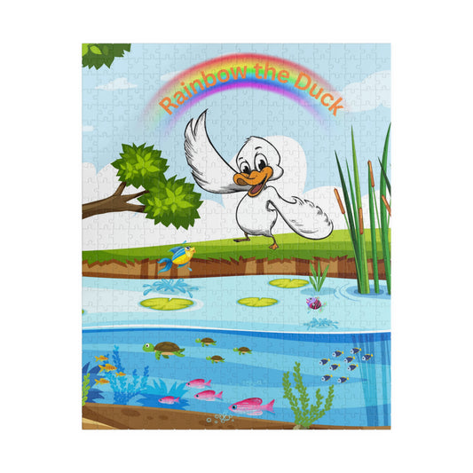 Rainbow The Duck Puzzle (110, 252, 500-piece)