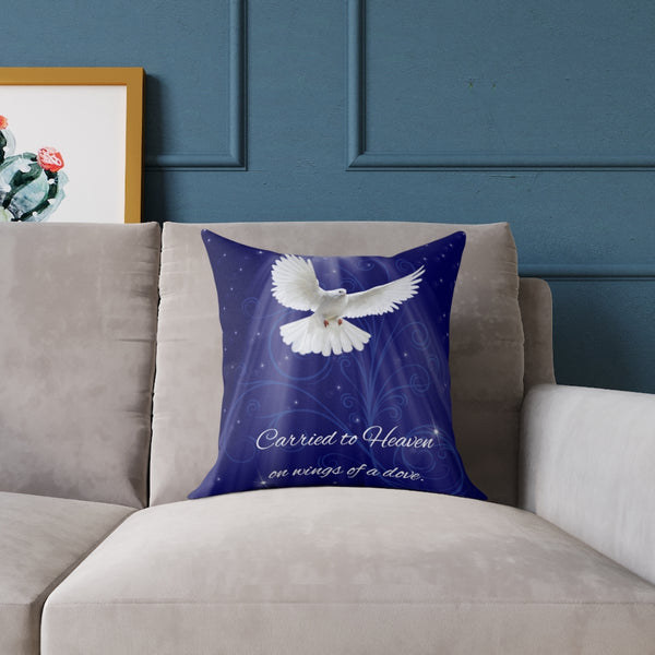 Carried to Heaven Pillow