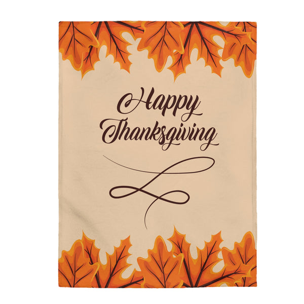 Happy Thanksgiving Blanket