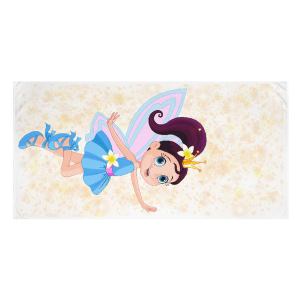 Blue Fairy Beach Towel