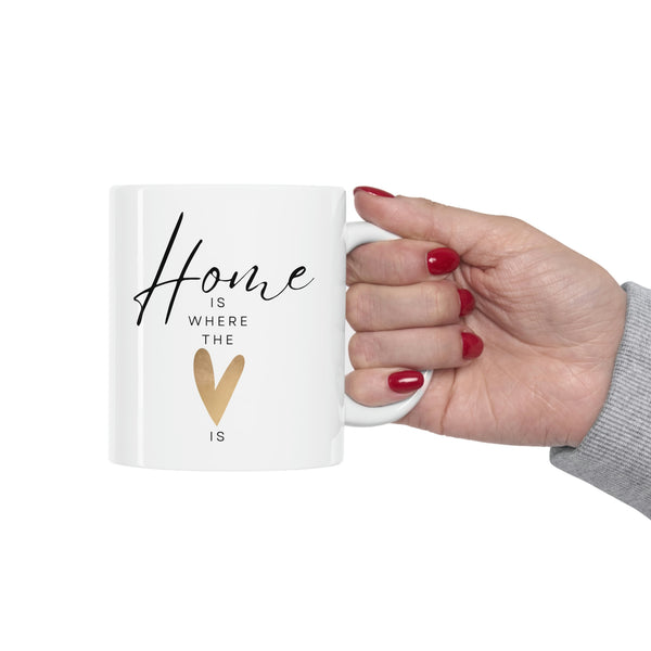 Home Is Where The Heart Is Mug