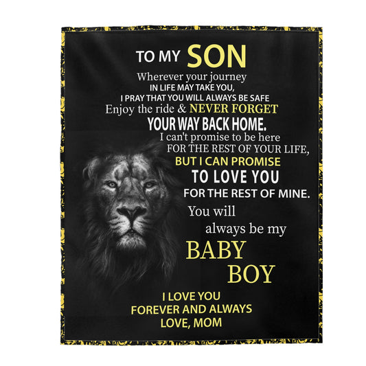 To My Son Blanket