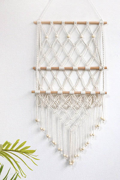 Macrame Book Holder