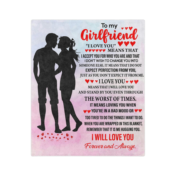 To My Girlfriend Blanket