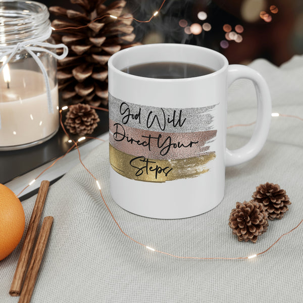 God Will Direct Your Steps Mug