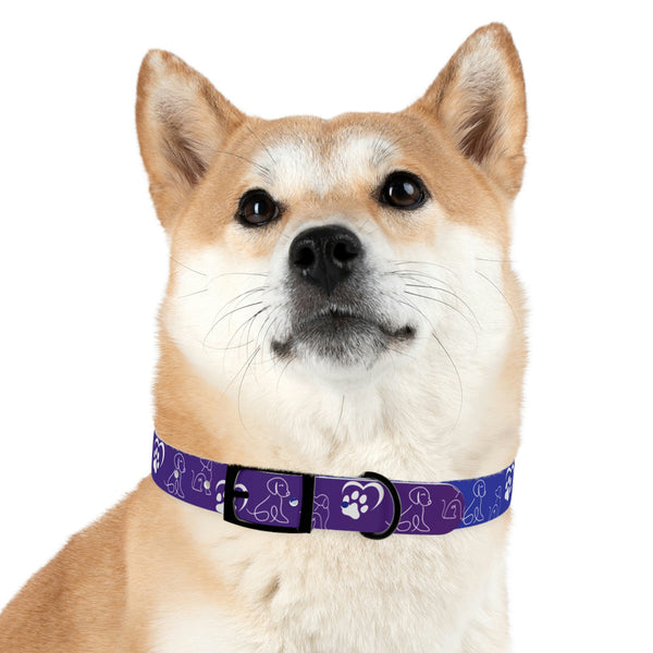 Purple Dog Collar