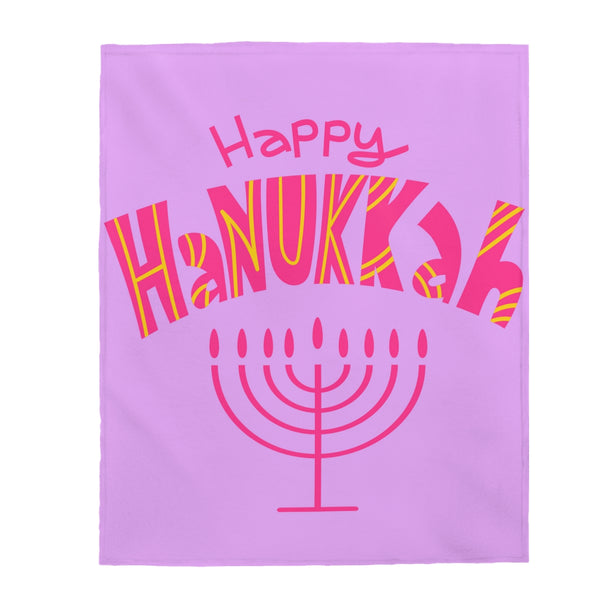 Happy Hanukkah Blanket