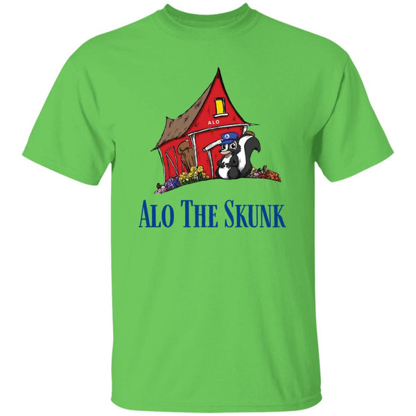 Alo The Skunk T-shirt - Front Alo The Skunk T-Shirt