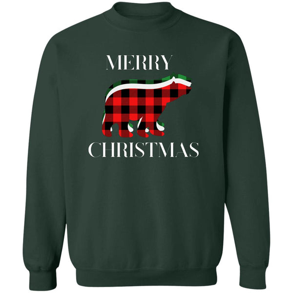 Multi Plade Polar Bears Merry Christmas Sweatshirt