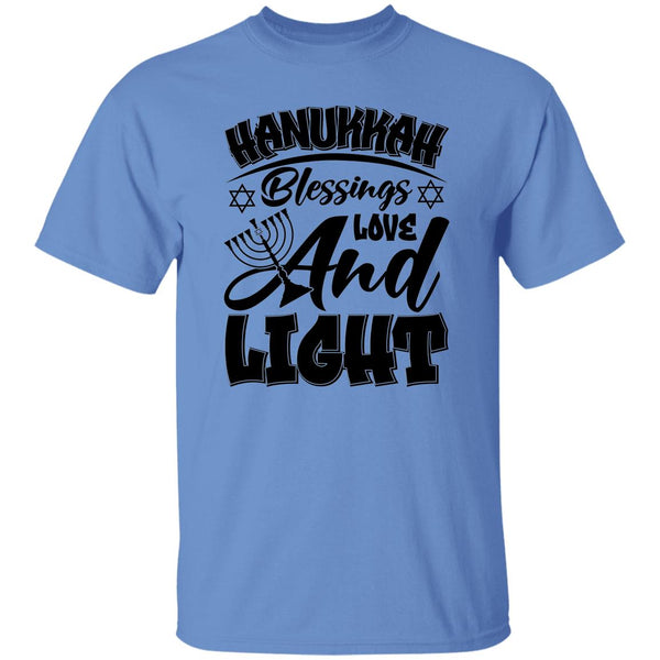 Hanukkah Blessings, Love, & Light T-Shirt