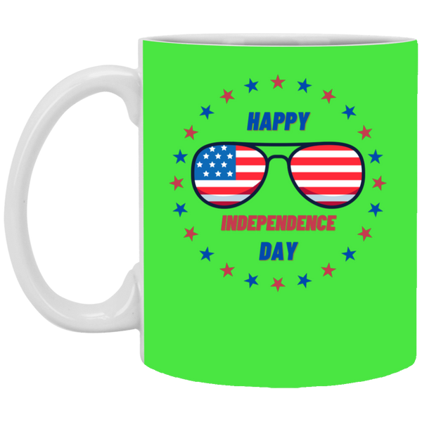 Happy Independence Day Sunglasses Mug