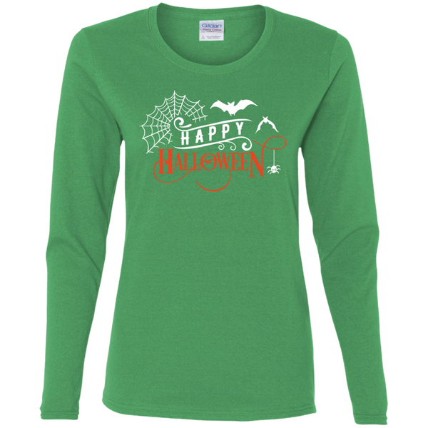 Happy Halloween Ladies' Long Sleeve T-Shirt