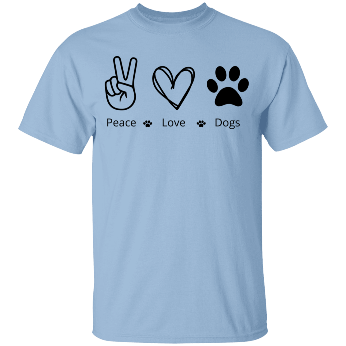 Peace, Love, & Dogs Youth T-Shirt