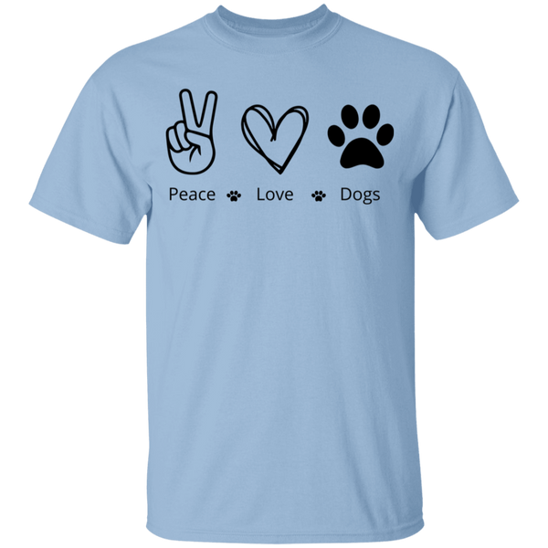 Peace, Love, & Dogs Youth T-Shirt