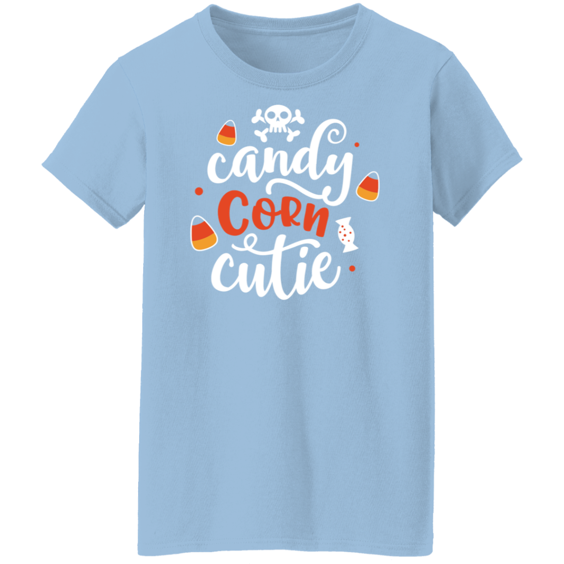 Candy Corn Cutie Ladies T-Shirt