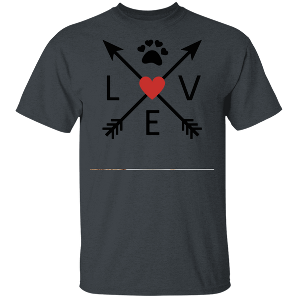 Love Paw Cross Roads Youth T-Shirt