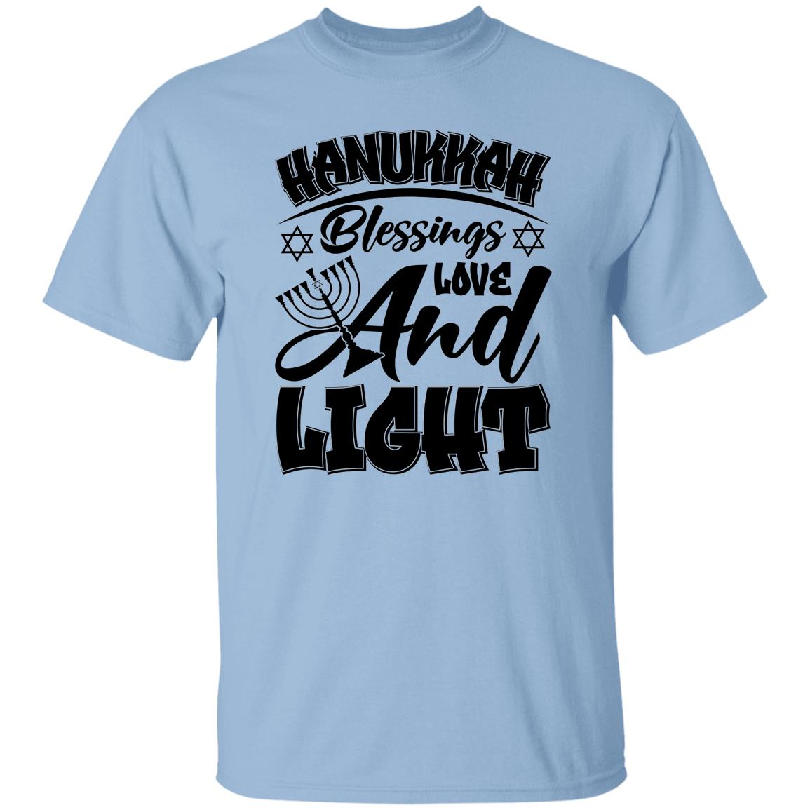 Hanukkah Blessings, Love, & Light T-Shirt