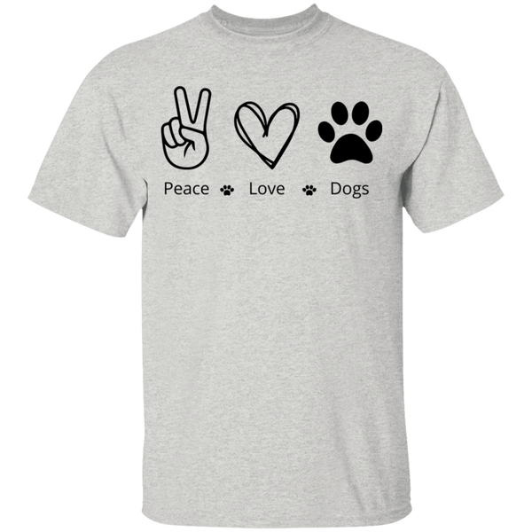 Peace, Love, & Dogs Youth T-Shirt