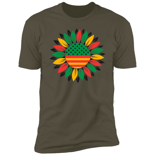 Juneteenth Sunflower T-Shirt