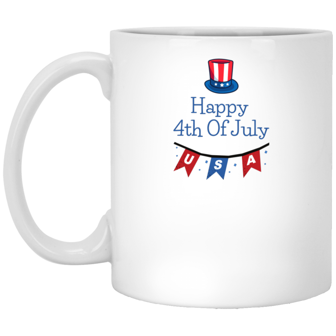 Happy 4th Of July - USA Mug