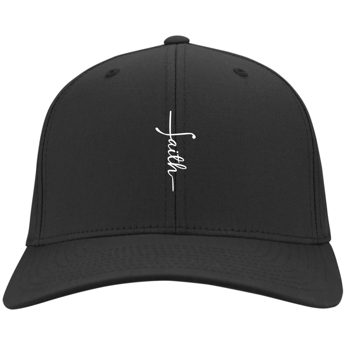 Faith white Twill Cap