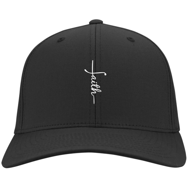 Faith white Twill Cap