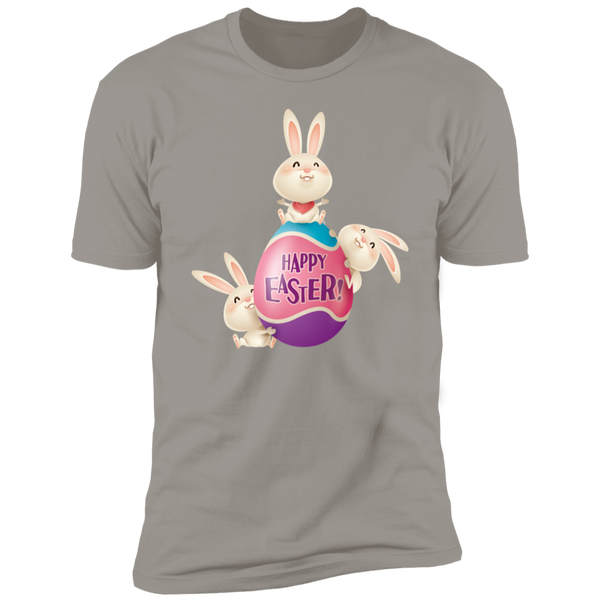 Happy Easter Egg and Rabbits T-Shirt