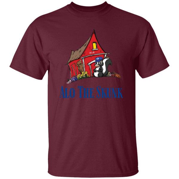 Alo The Skunk T-shirt - Front Alo The Skunk T-Shirt