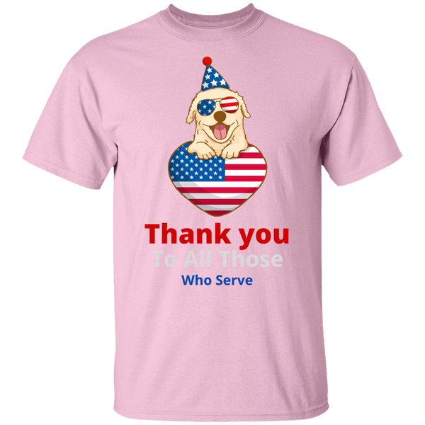 Thank You To All Those Who Served Youth T-Shirt