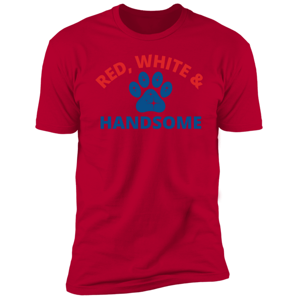 Red White & HandsomeTee