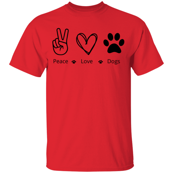 Peace, Love, & Dogs Youth T-Shirt