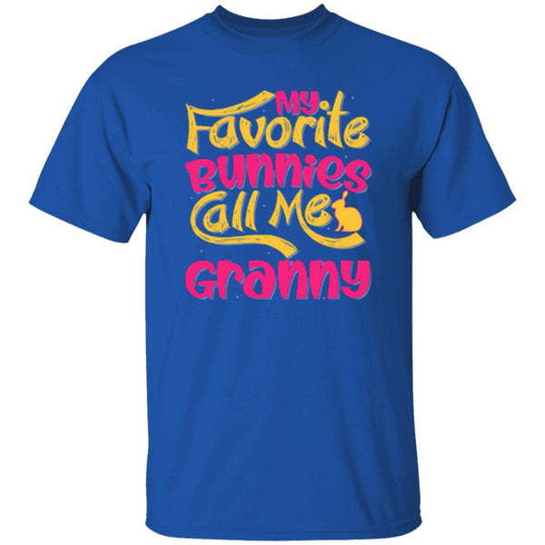 My Favorite Bunnies Call Me Granny T-Shirt