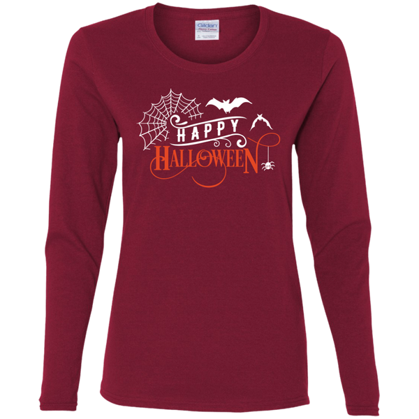 Happy Halloween Ladies' Long Sleeve T-Shirt