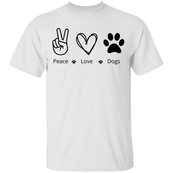 Peace, Love, & Dogs Youth T-Shirt