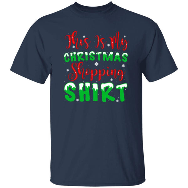 This Is My Christmas Shopping Shirt T-Shirt