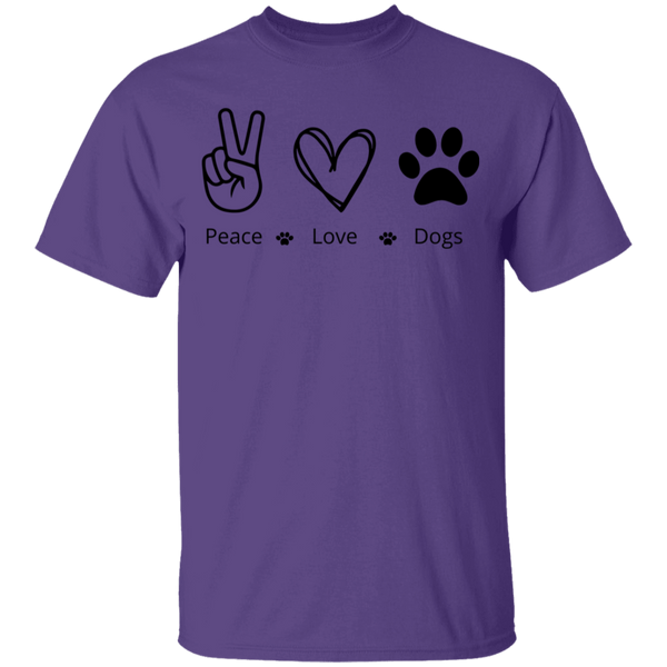 Peace, Love, & Dogs Youth T-Shirt