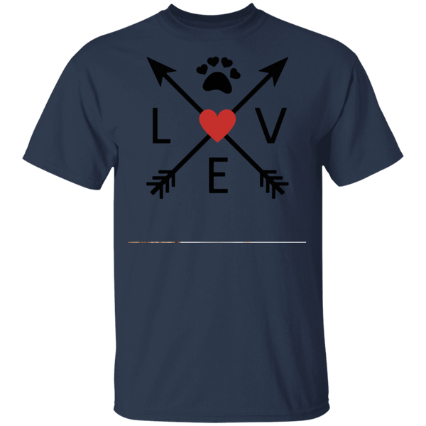 Love Paw Cross Roads Youth T-Shirt