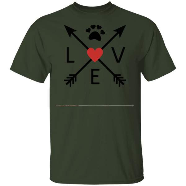 Love Paw Cross Roads Youth T-Shirt